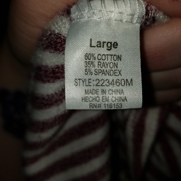 Fleece Sweater knot top size L - Picture 4 of 4